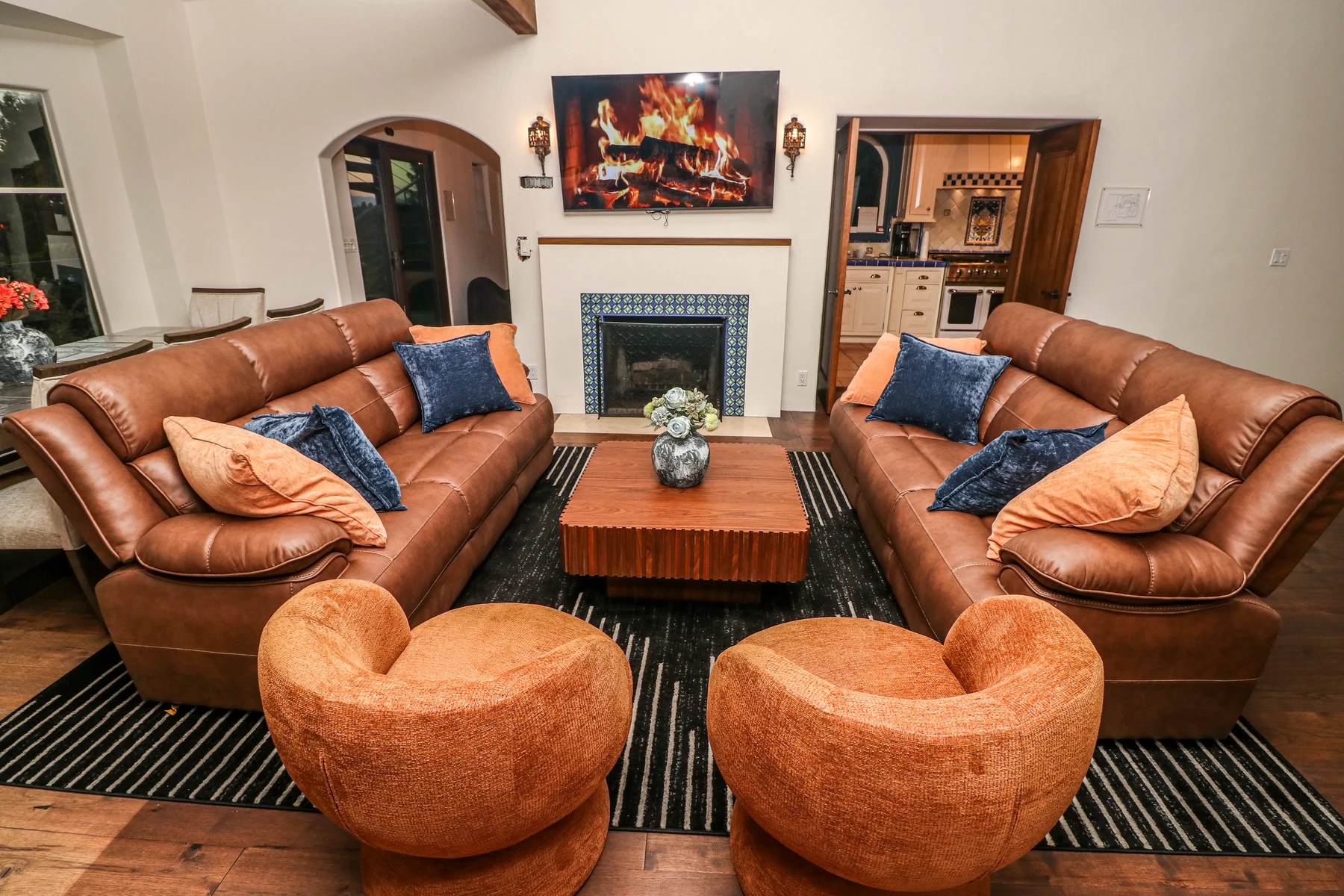 Spanish Villa living room